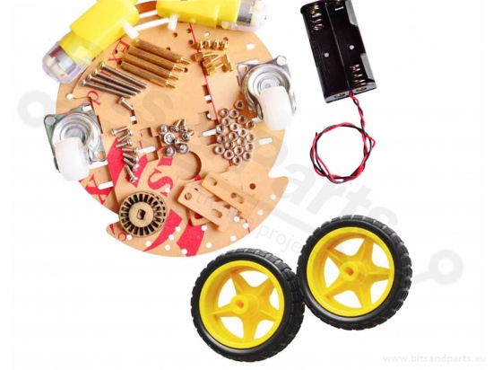Smart Car Chassis 2WD with 2 motors around